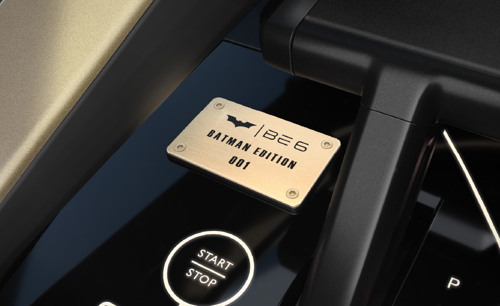 Custom Satin Black Colour exclusive to the Batman Edition