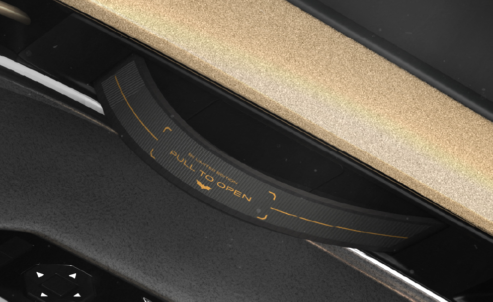 Custom Satin Black Colour exclusive to the Batman Edition