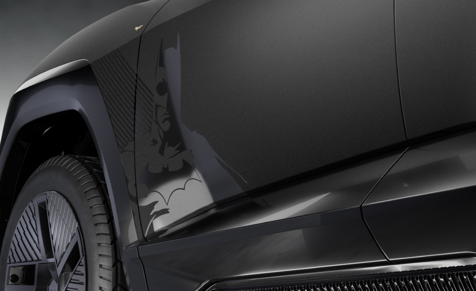 Infinity Roof featuring The Dark Knight Trilogy Bat emblem  