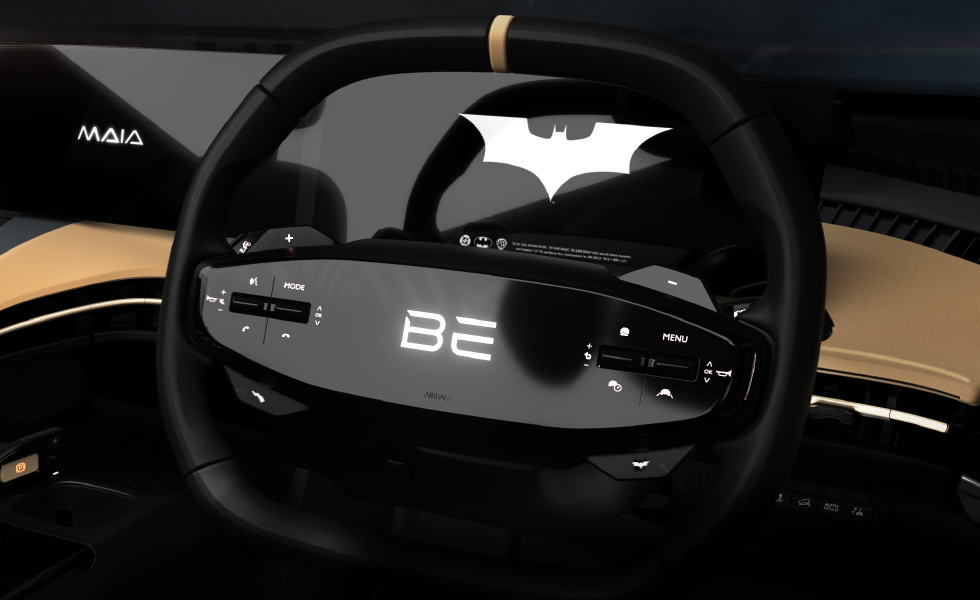 Custom Satin Black Colour exclusive to the Batman Edition