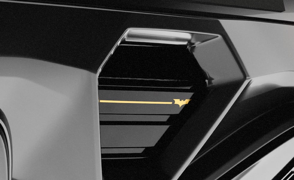 Custom Satin Black Colour exclusive to the Batman Edition