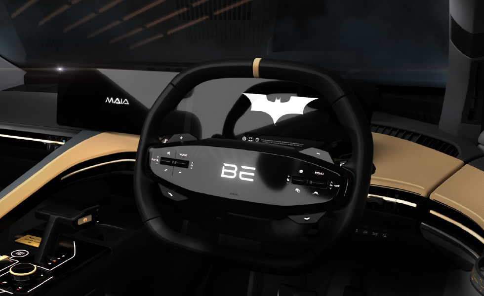 Custom Satin Black Colour exclusive to the Batman Edition