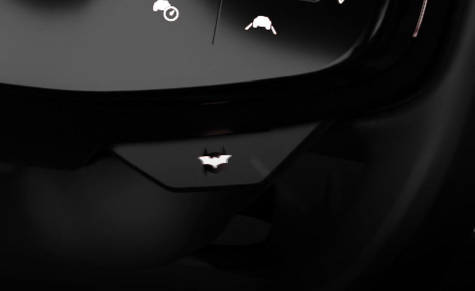 Custom Satin Black Colour exclusive to the Batman Edition