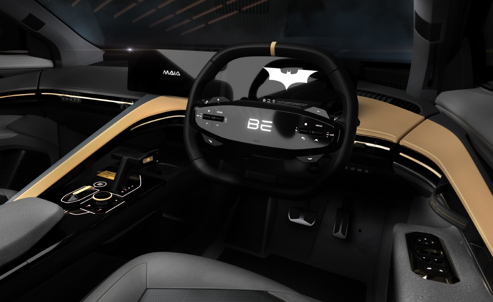 Custom Satin Black Colour exclusive to the Batman Edition