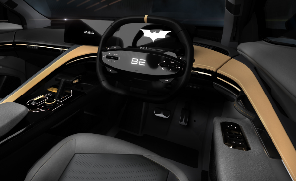 Custom Satin Black Colour exclusive to the Batman Edition