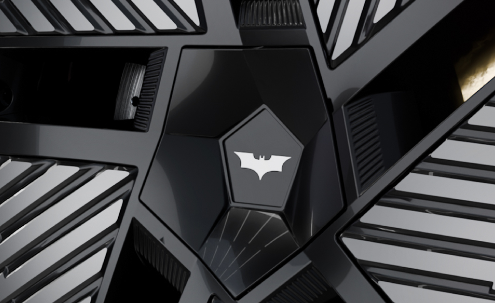 ‘Batman Edition’ signature sticker on rear door cladding